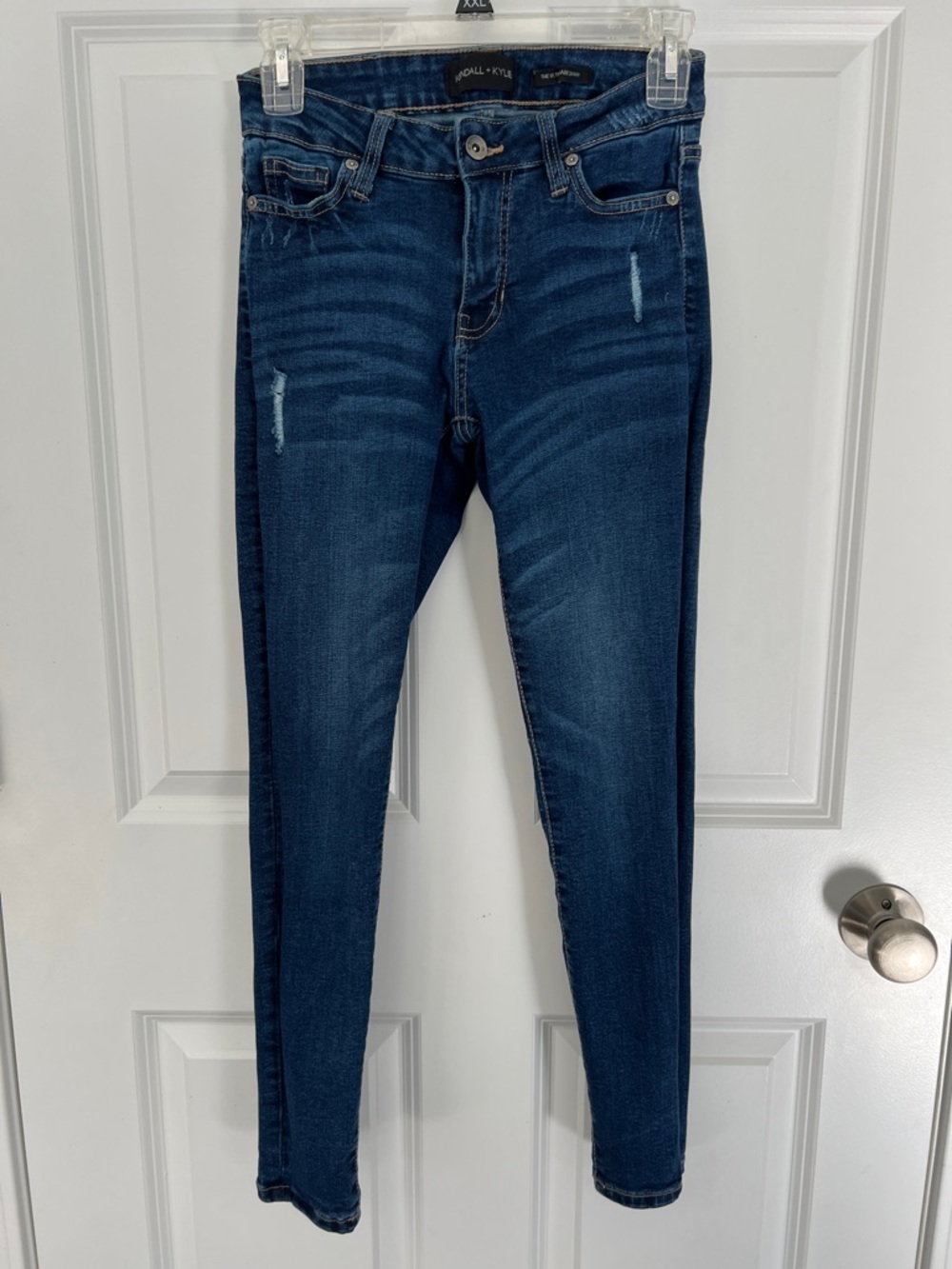 Kendall‎ & Kylie Indigo Skinny Jeans with Light Fading
